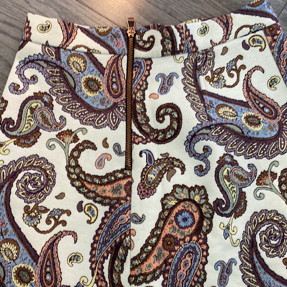 Zara A line printed skirt - Picture 3 of 3